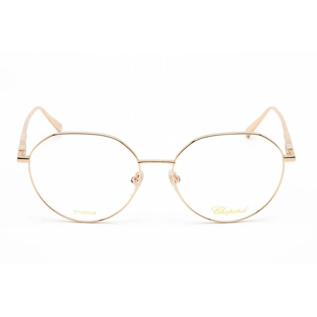 商品Chopard|Chopard Women's Eyeglasses - Shiny Rose Gold Metal Round Shape Frame | VCHF71M 0300,价格¥1692,第2张图片详细描述