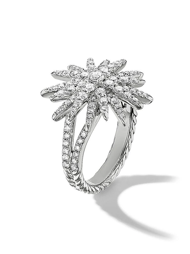 商品David Yurman|Starburst Ring in 18K White Gold,价格¥38407,第3张图片详细描述