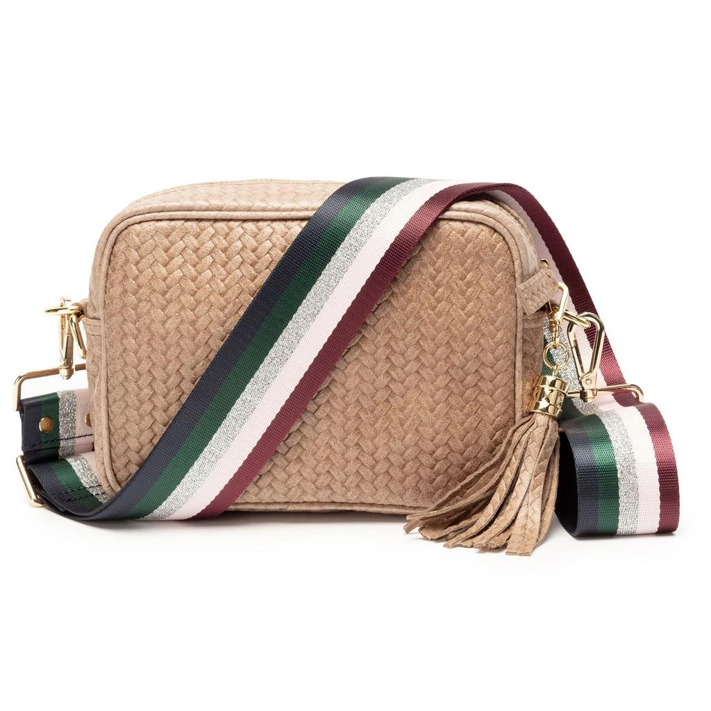 商品Elie Beaumont|Elie Beaumont Stone Woven Leather Crossbody Bag,价格¥923,第1张图片