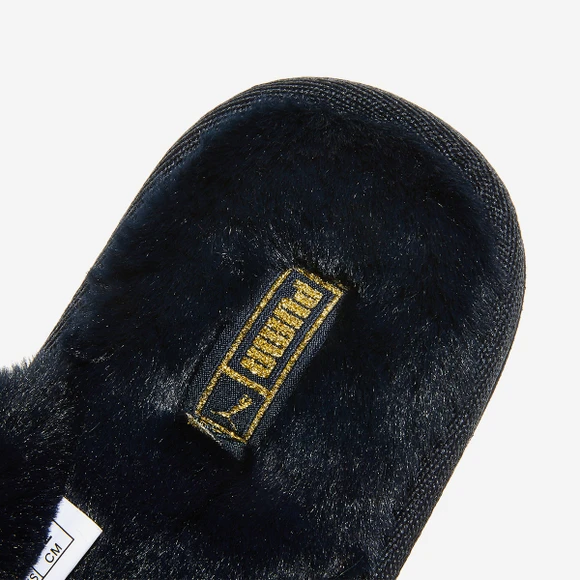 【Brilliant|包邮包税】彪马 Puma Fluff Flip 女生  凉鞋 沙滩鞋 FLIP-FLOPS 拖鞋 人字拖  PKI38534906 Peacoat-Puma Team Gold 商品