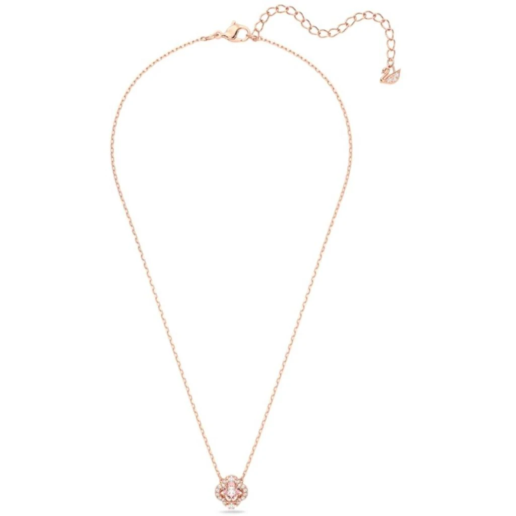 商品Swarovski|Swarovski Women's Necklace - Sparkling Dance Pink Stone Rose Gold Chain | 5514488,价格¥668,第2张图片详细描述