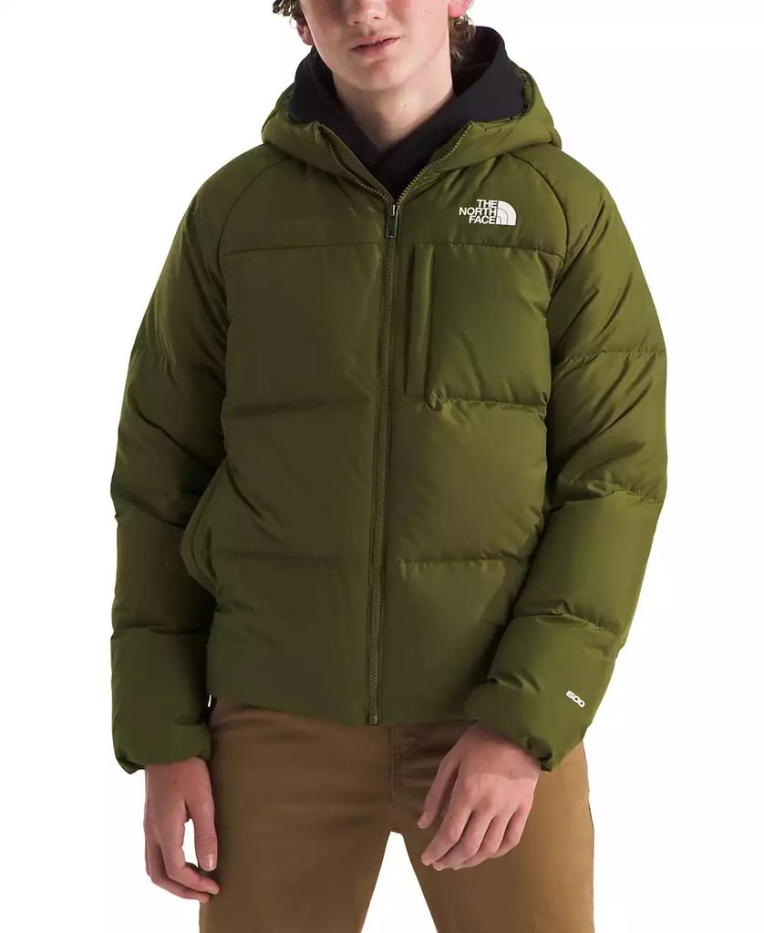 商品The North Face|Big Boys North Quilted Full-Zip Hooded Down Jacket,价格¥1122,第1张图片