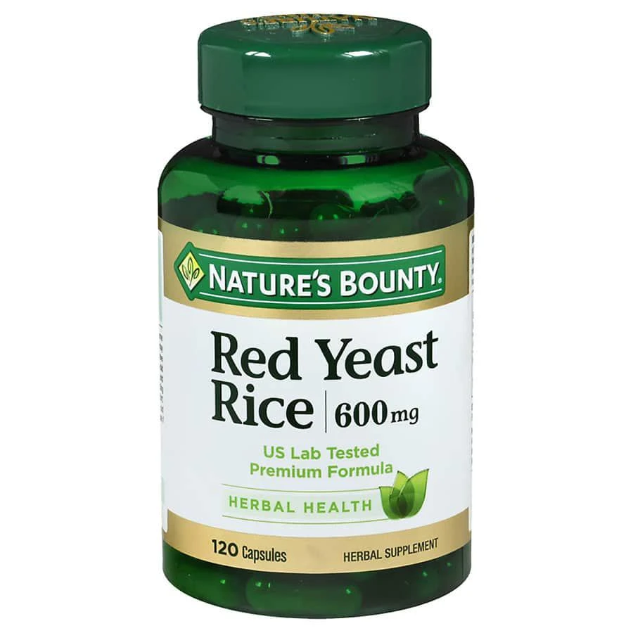 商品Nature's Bounty|Red Yeast Rice 600 mg, Capsules,价格¥249,第1张图片