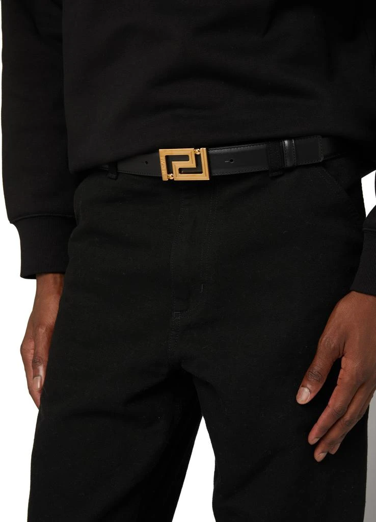 商品Versace|小牛皮腰带,价格¥3346,第1张图片