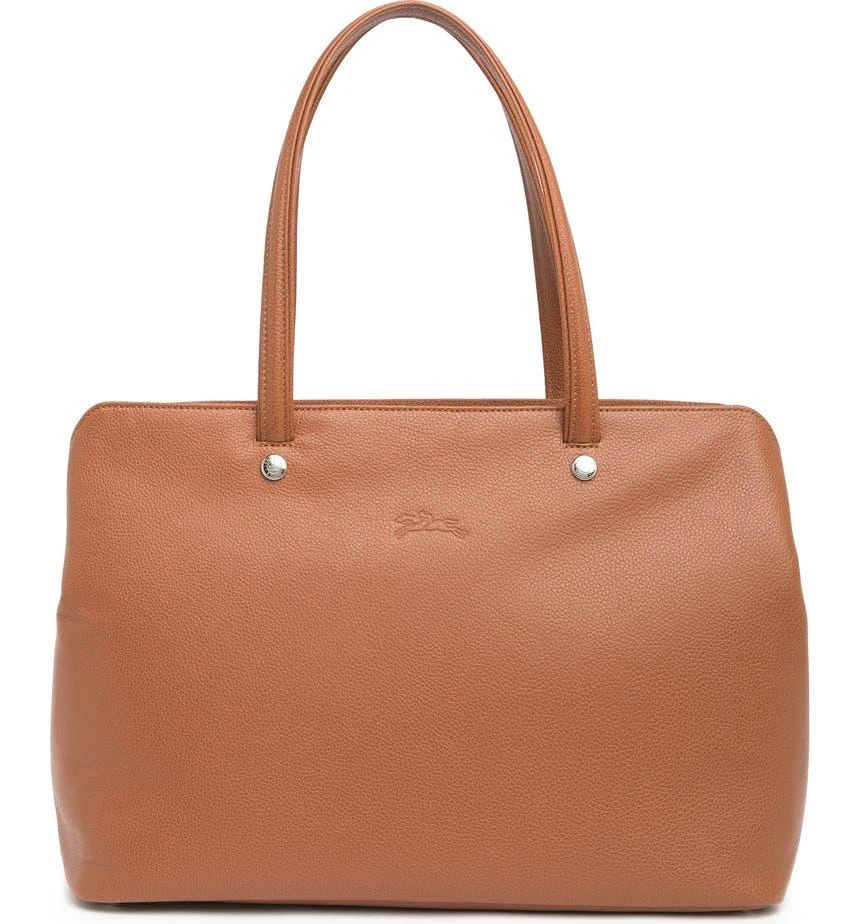 商品Longchamp|Leather Shoulder Tote,价格¥1788,第2张图片详细描述