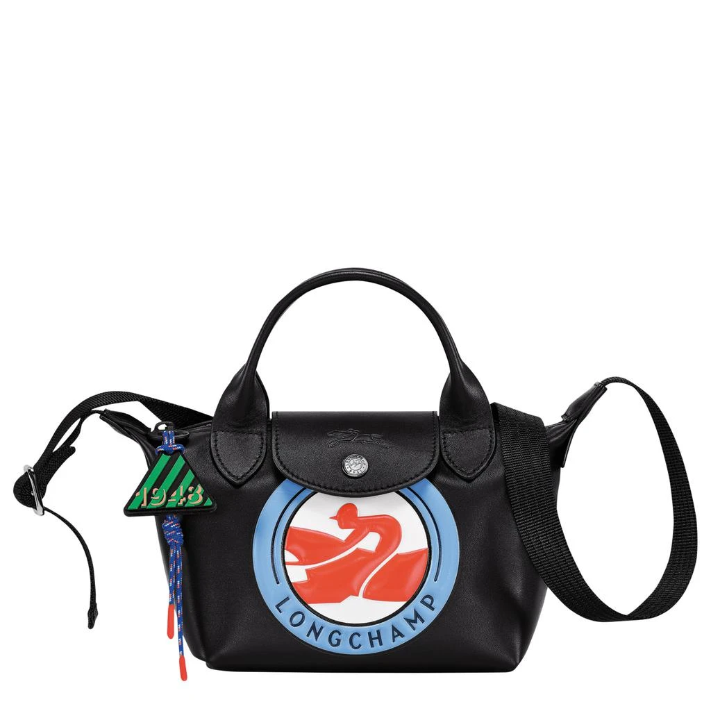 商品Longchamp|珑骧TOP-HANDLE迷你羊皮饺子包,价格¥3108,第1张图片
