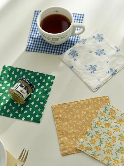 商品DECOVIEW|Bluebell Flower Tea Coaster_5 Colors,价格¥553,第3张图片详细描述