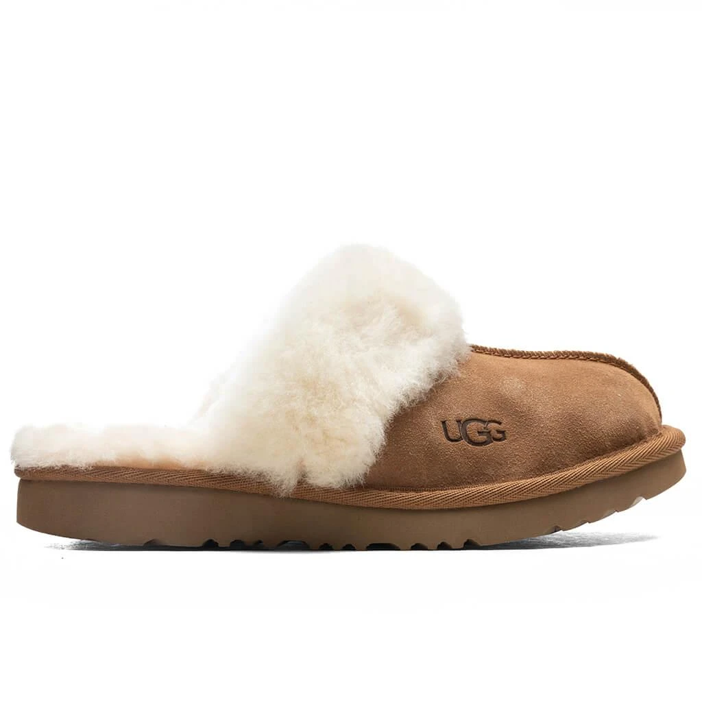 商品UGG|Kids Cozy II Slipper - Chestnut,价格¥456,第1张图片