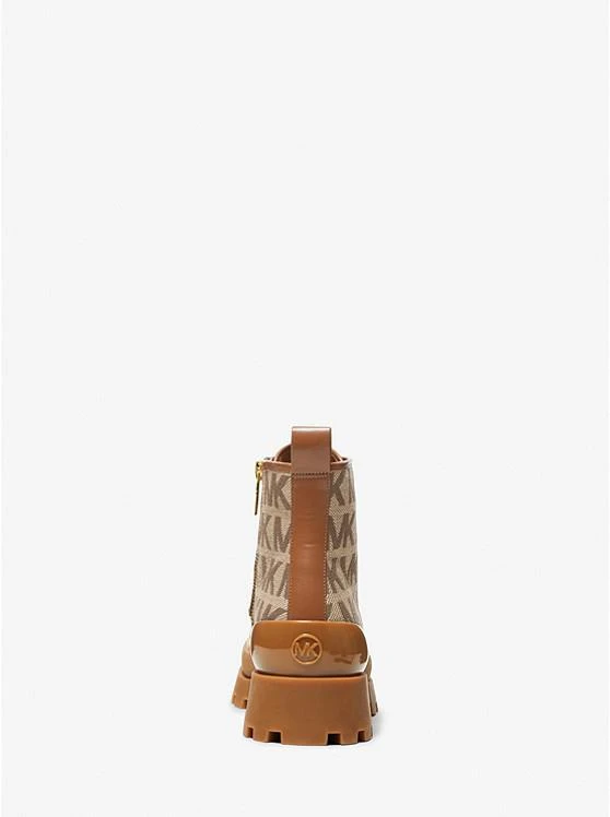 商品Michael Kors|Payton Logo Jacquard Combat Boot,价格¥779,第4张图片详细描述