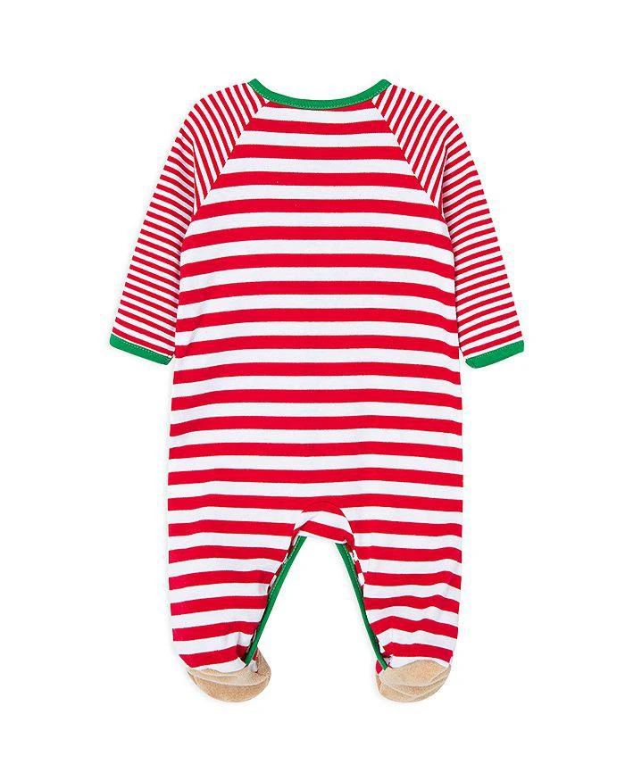 商品Little Me|Boys' Reindeer Striped Footie - Baby,价格¥105,第2张图片详细描述