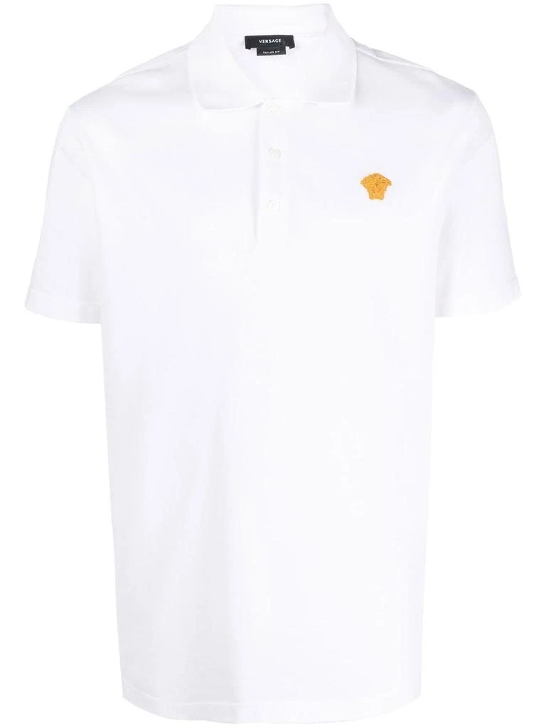 商品Versace|VERSACE - Medusa Embroidered Polo Shirt,价格¥4083,第1张图片