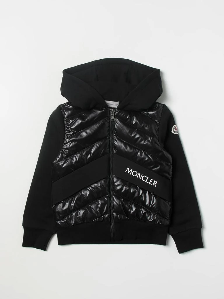 商品Moncler|Moncler zip-up hoodie with padded panel,价格¥2662,第1张图片