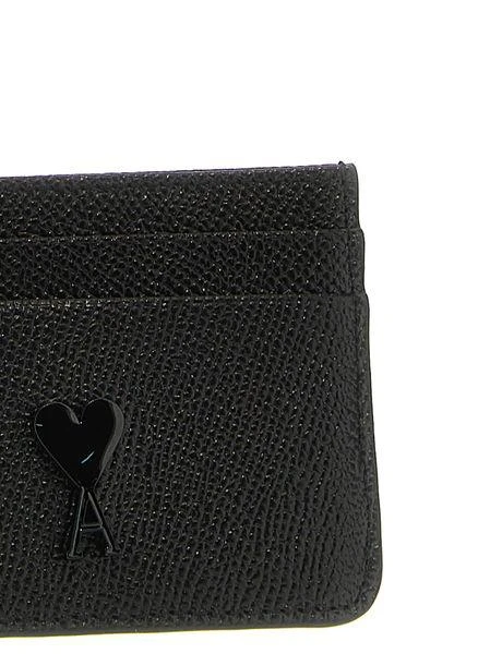 商品AMI|RAFFIA CARD HOLDER, PETITE.,价格¥878,第3张图片详细描述