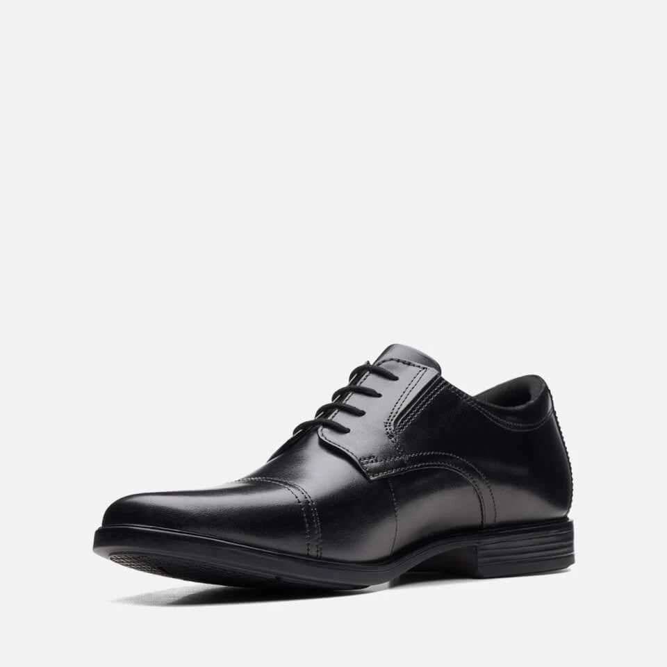 商品Clarks|CLARKS HOWARD CAP LEATHER OXFORD SHOES,价格¥484,第3张图片详细描述