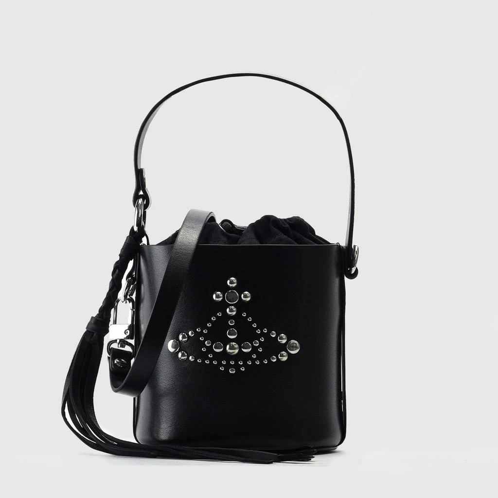 商品Vivienne Westwood|Vivienne Westwood Womens Daisy Bucket Black Cross Body Bag,价格¥2421,第1张图片