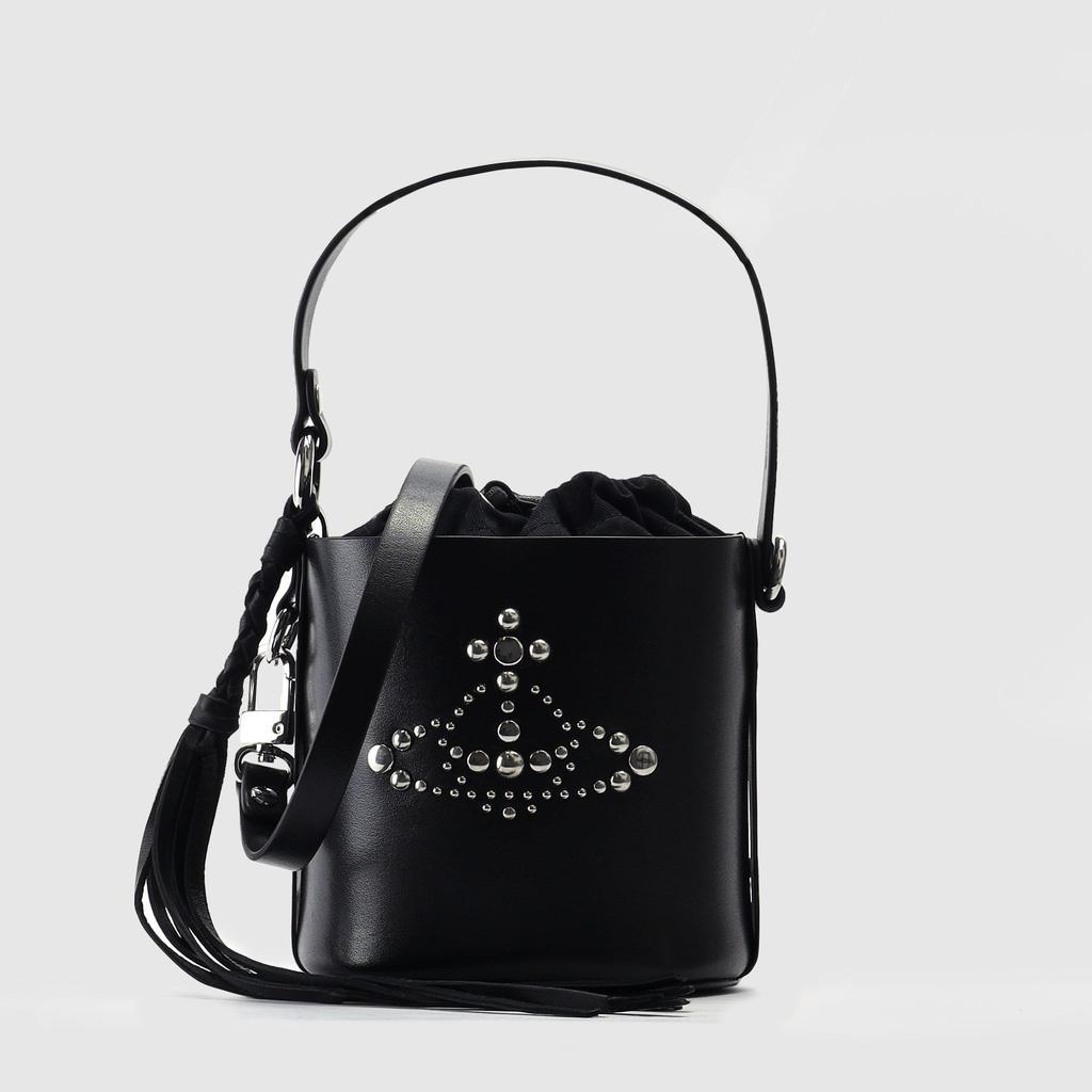 商品Vivienne Westwood|Vivienne Westwood Women's Daisy Bucket Black Cross Body Bag,价格¥2391,第1张图片