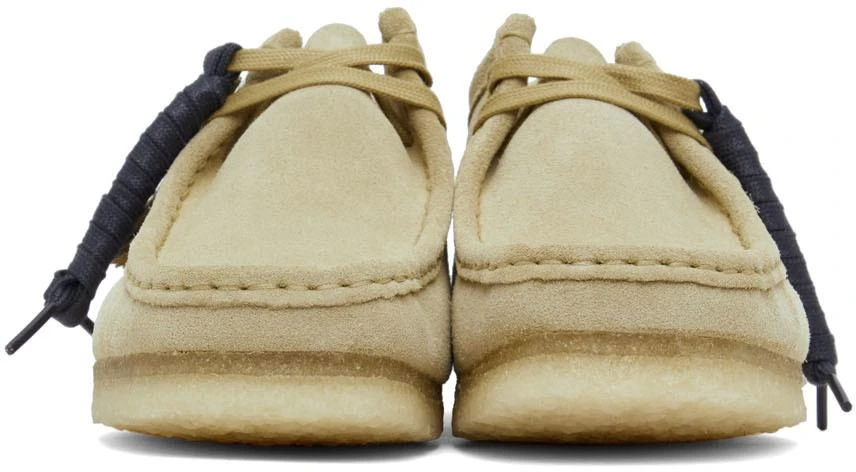 商品Clarks|Beige Wallabee Derbys,价格¥961,第2张图片详细描述