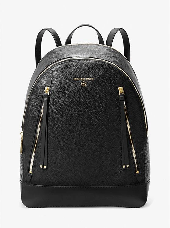 商品Michael Kors|Brooklyn Large Pebbled Leather Backpack,价格¥1462,第1张图片