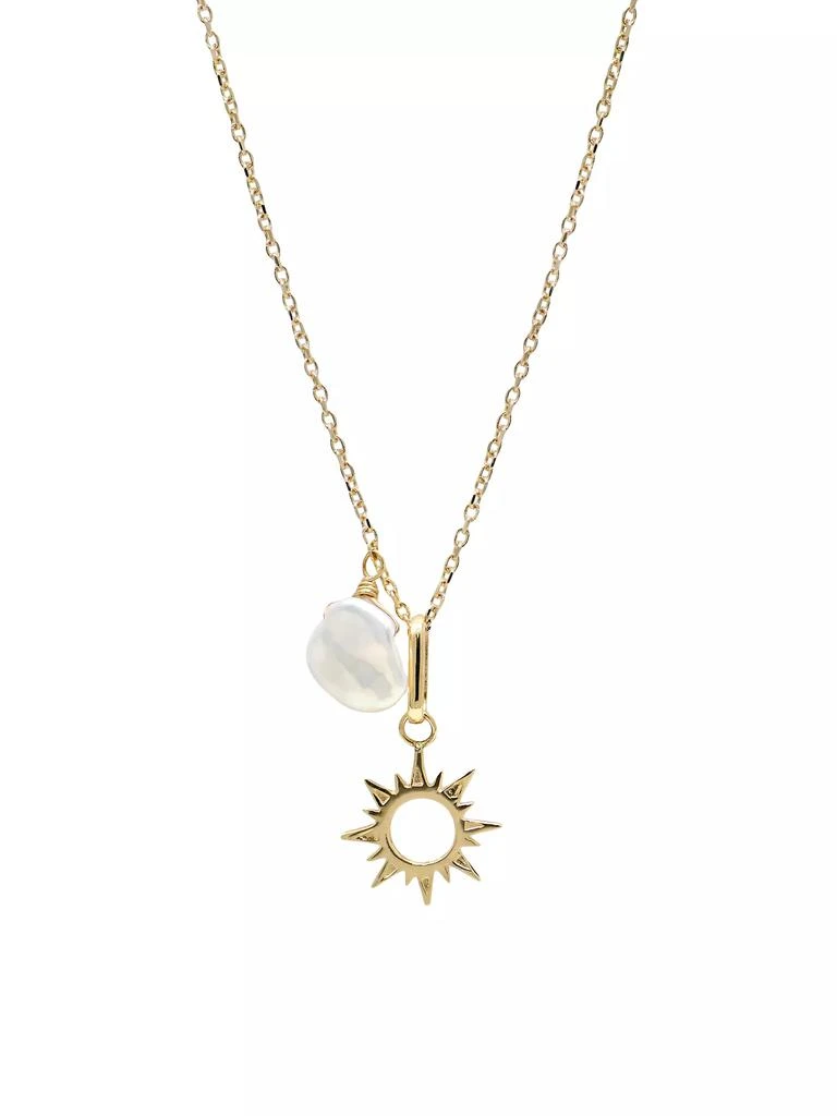 商品Anzie|Anzie X Mel Soldera 14K Yellow Gold & Keishi Pearl Pendant Necklace,价格¥3560,第1张图片