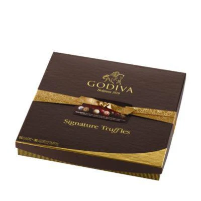 商品Godiva|Signature Truffles Gift Box, 36粒装,价格¥477,第1张图片详细描述
