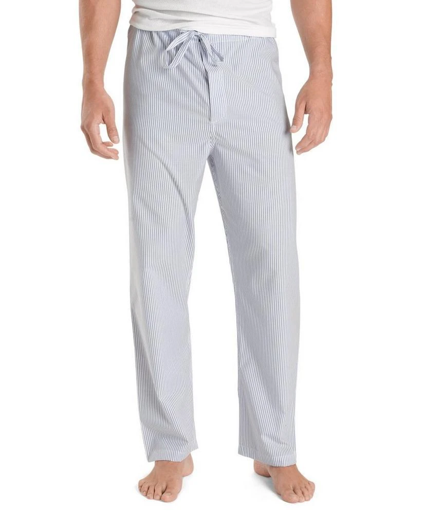 商品Brooks Brothers|Wrinkle-Resistant Blue Stripe Pajamas,价格¥494,第2张图片详细描述