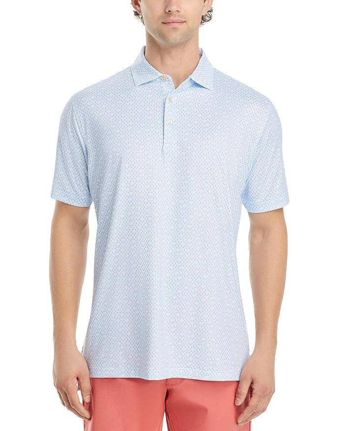 商品Peter Millar|Crown Sport Corkscrew Performance Jersey Polo,价格¥454,第3张图片详细描述