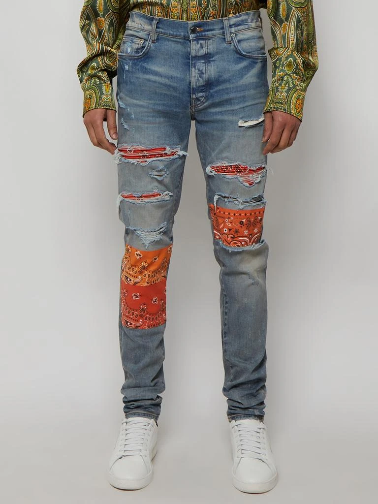 商品AMIRI|Vintage Bandana Art Patch Jean,价格¥5179,第3张图片详细描述