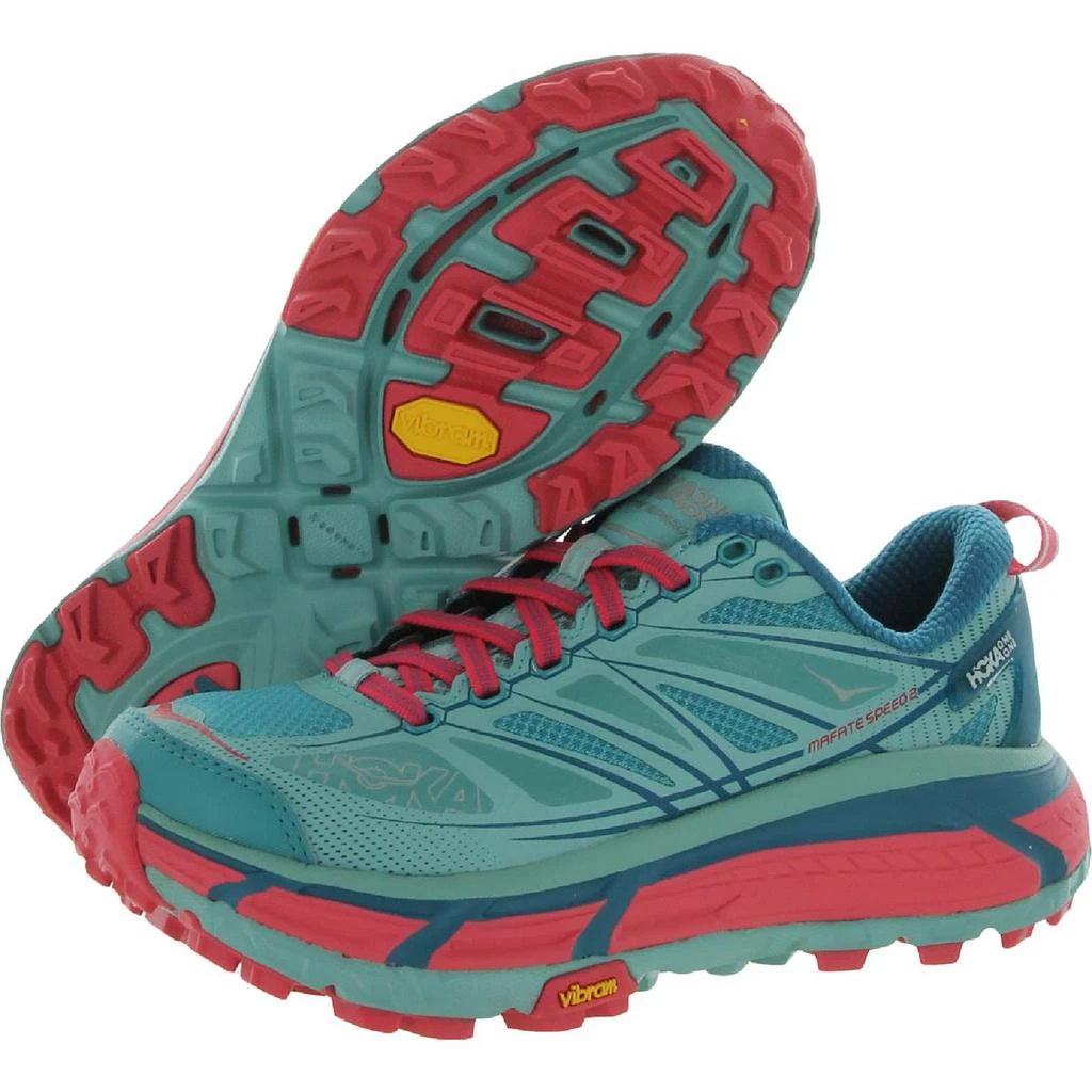 商品Hoka One One|Hoka One One Womens Mafate Speed 2 Fitness Performance Running Shoes,价格¥833,第4张图片详细描述