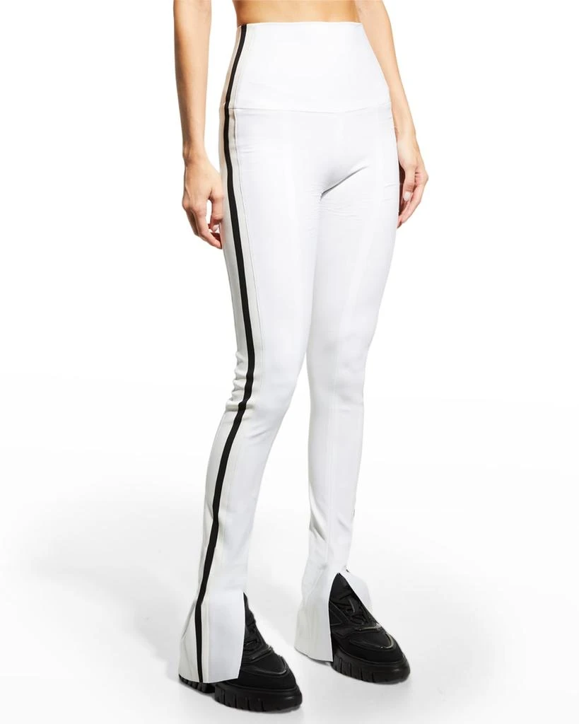 商品Norma Kamali Active|Side Stripe High-Rise Spat Leggings,价格¥495,第1张图片