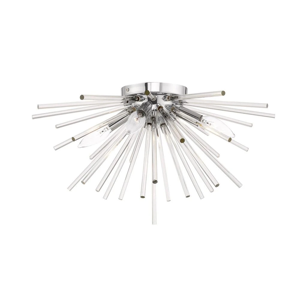 商品Livex Lighting|Four Light Polished Chrome Ceiling Mount,价格¥2047,第1张图片