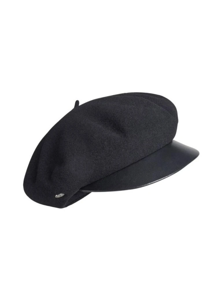 商品Laulhere|Laulhere Hat W/Leather Visor Accessories,价格¥1612,第1张图片