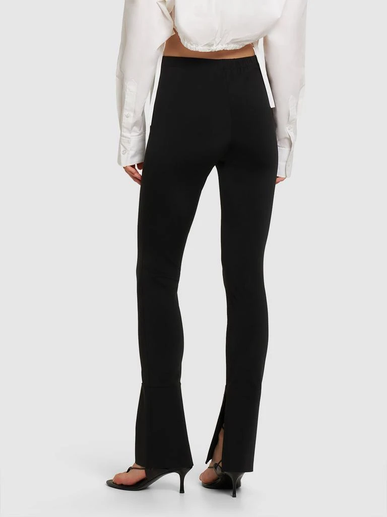 商品Alexander Wang|Tailored Stretch Leggings W/logo,价格¥1818,第2张图片详细描述