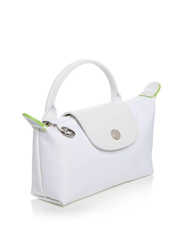 商品Longchamp|Le Pliage Green Mini Pouch - Exclusive,价格¥711,第4张图片详细描述