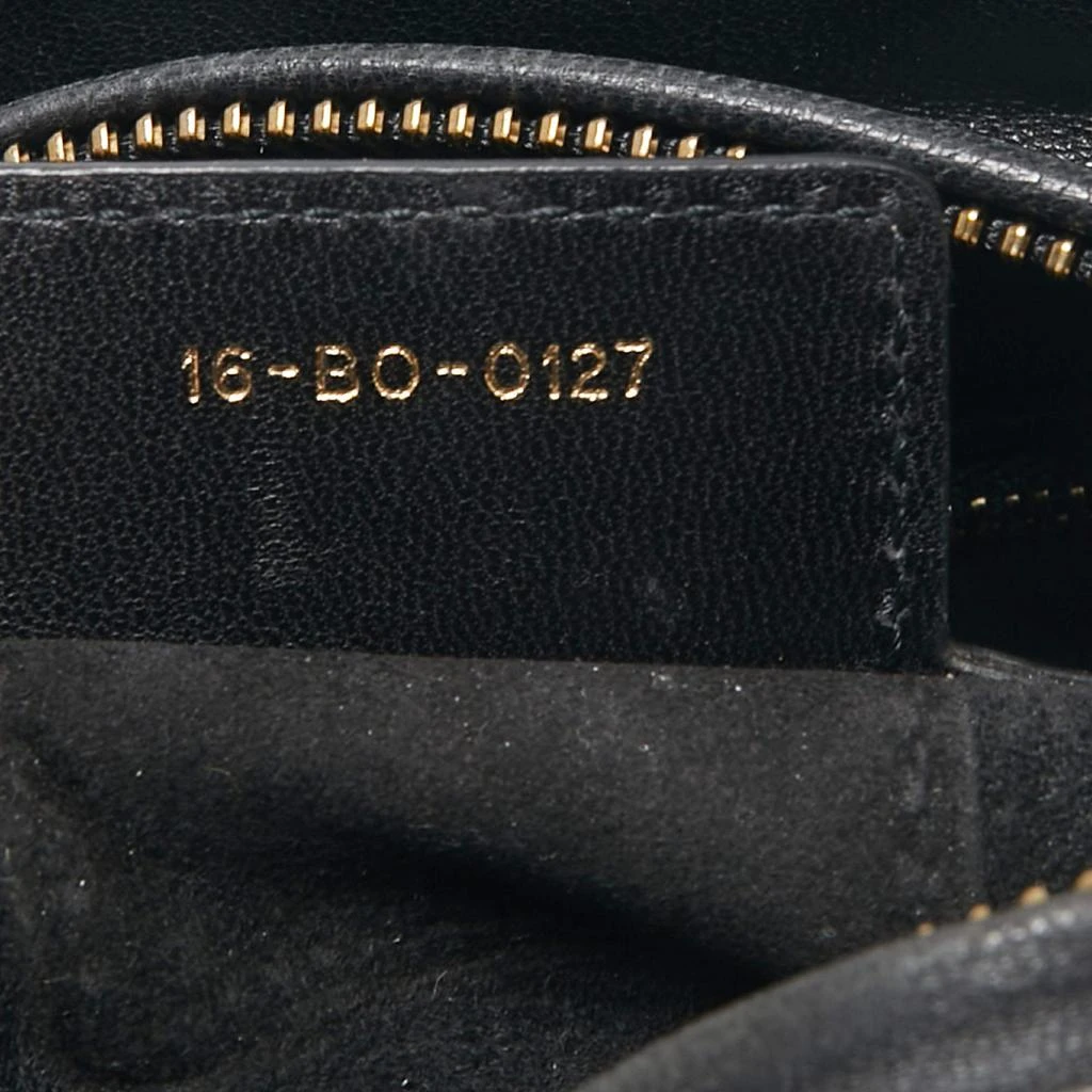 Dior Black Studded Leather Medium Supple Lady Dior Tote 商品