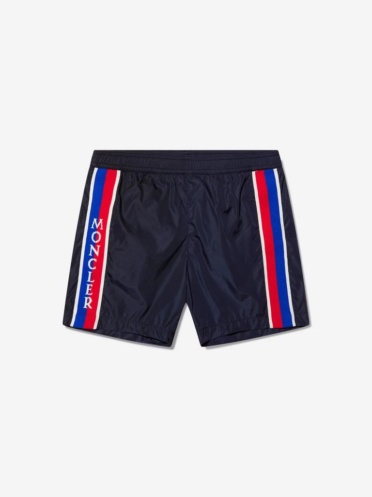 商品Moncler|Moncler Enfant Boys Logo Swim Shorts in Navy,价格¥1346,第1张图片