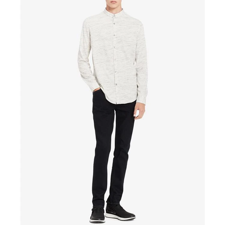 商品Calvin Klein|Men's Jersey Heathered Shirt,价格¥141,第3张图片详细描述