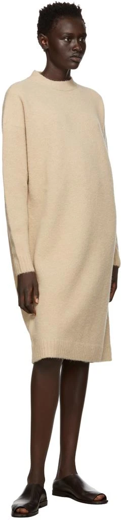 商品Lemaire|Beige Alpaca Short Dress,价格¥3591,第4张图片详细描述