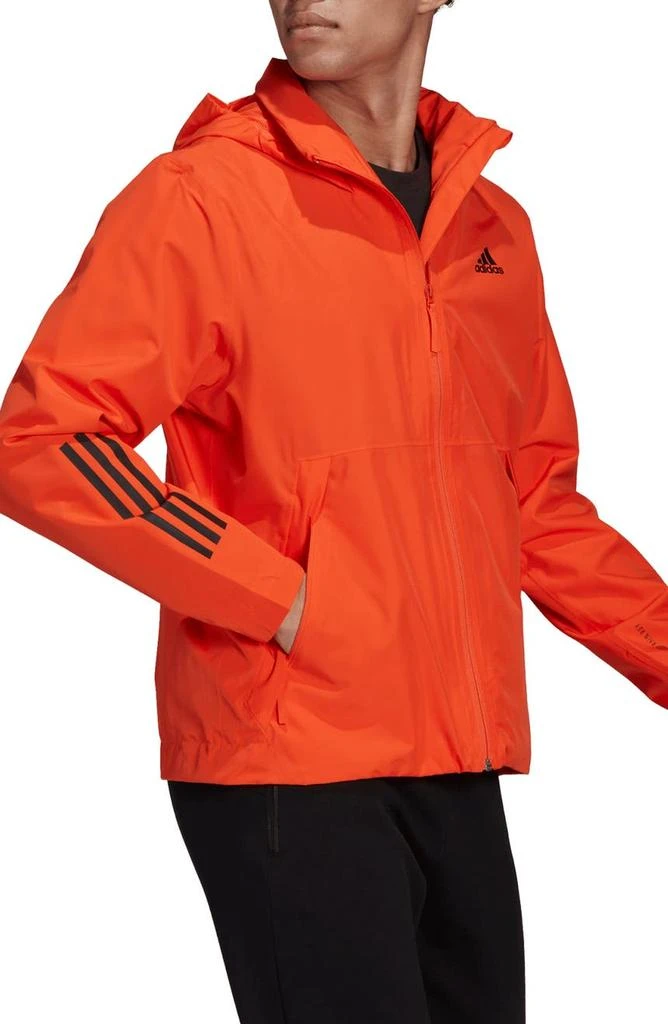 商品Adidas|3-Stripes Rain Ready Outdoor Jacket,价格¥568,第1张图片