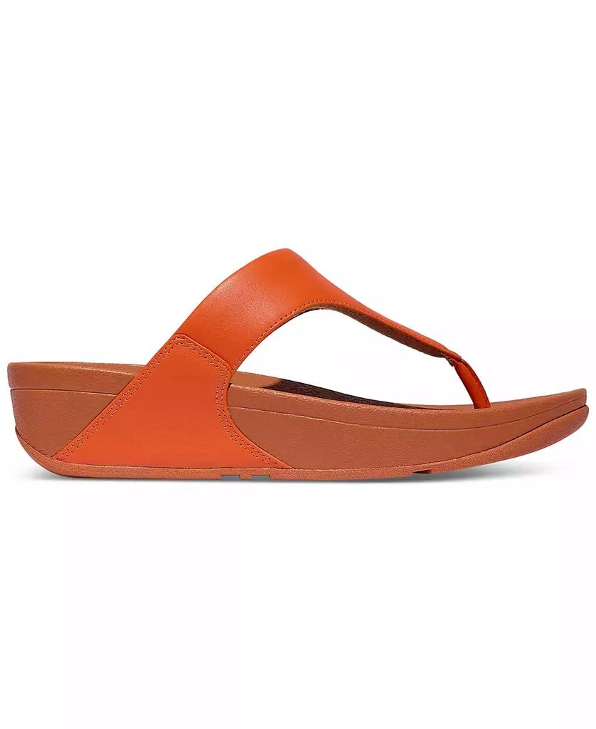 商品FitFlop|Women's Lulu Leather Toe-Thongs Sandals,价格¥669,第2张图片详细描述