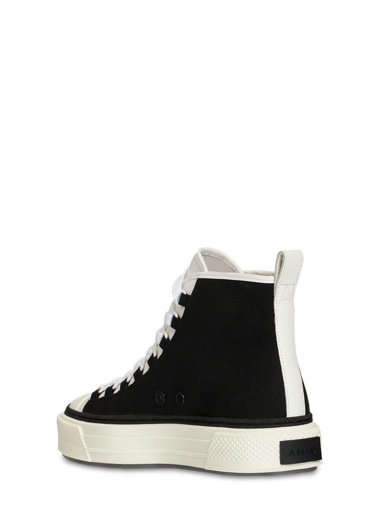 商品AMIRI|Ma Court Canvas High Top Sneakers,价格¥4498,第5张图片详细描述