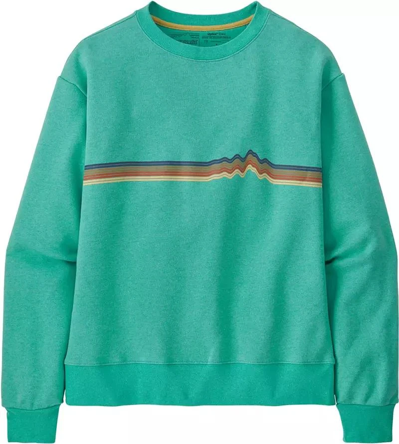 商品Patagonia|Patagonia Women's Ridge Rise Stripe Uprisal Crew Sweatshirt,价格¥570,第3张图片详细描述