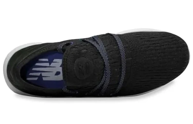 商品[国内直发] New Balance|NB Fresh Foam Cruz  马拉松 缓震 织物减震防滑耐磨透气 低帮 休闲跑步鞋 男款 黑白,价格¥277,第5张图片详细描述