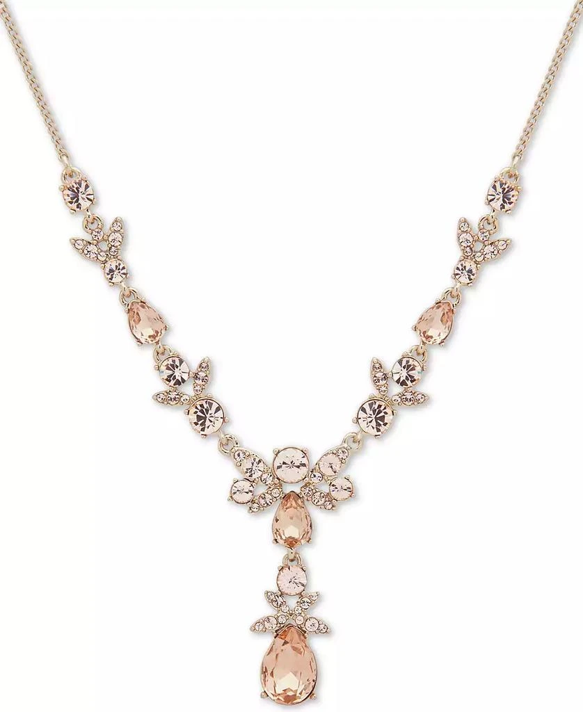 商品Givenchy|Gold-Tone Crystal Lariat Necklace, 16" + 3" extender,价格¥611,第1张图片