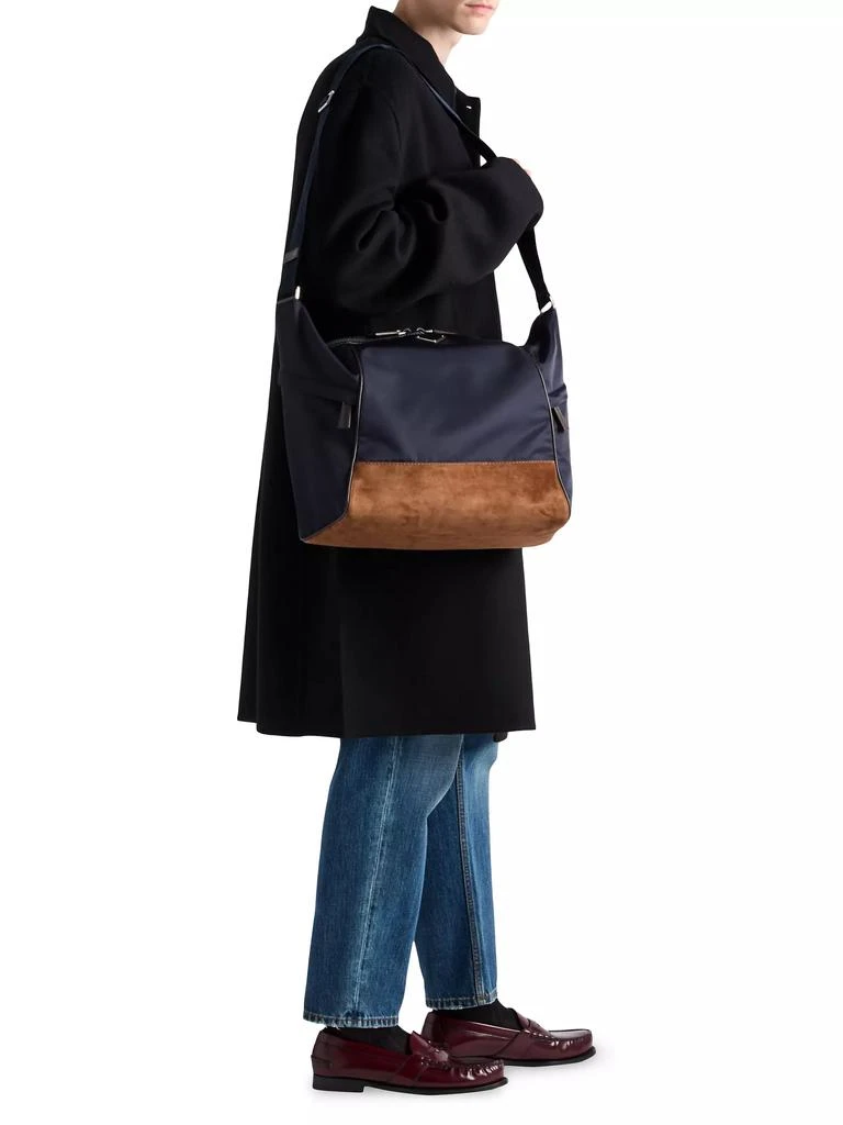 Re-Nylon and Leather Shoulder Bag 商品