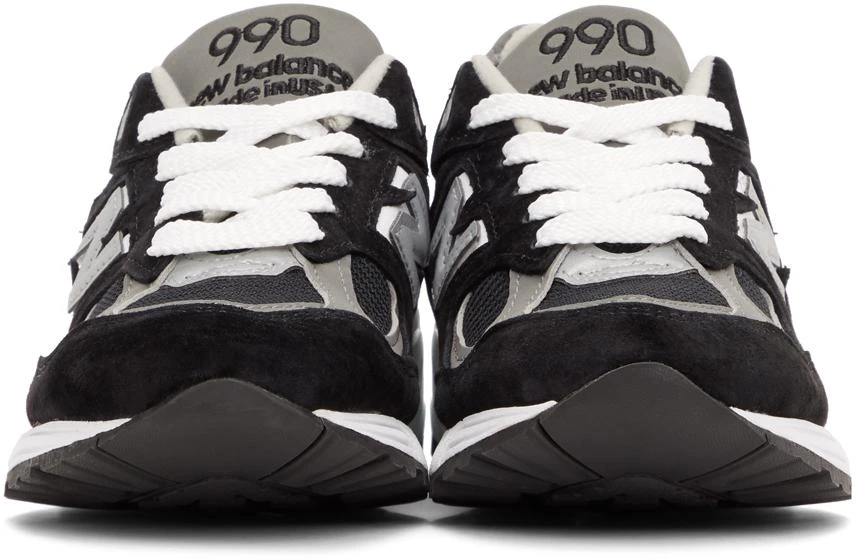 商品New Balance|Black Made In US 990v2 Sneakers,价格¥1630,第2张图片详细描述