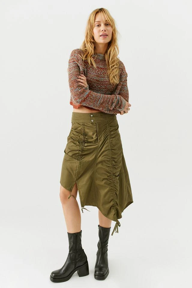 商品Urban Outfitters|UO Callix Ruched Cargo Midi Skirt,价格¥114,第1张图片