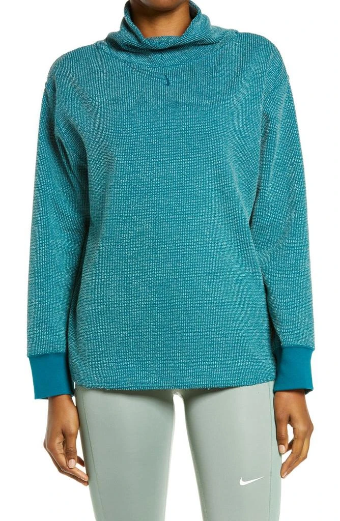 商品NIKE|Yoga Luxe Texture Cowl Neck Pullover,价格¥341,第1张图片