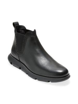 4.ZER0GRAND Waterproof Leather Chelsea Boots商品第2张图片规格展示