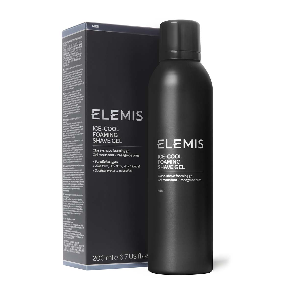 ELEMIS 艾丽美 男士冰感泡沫剃须膏 200ml商品第3张图片规格展示