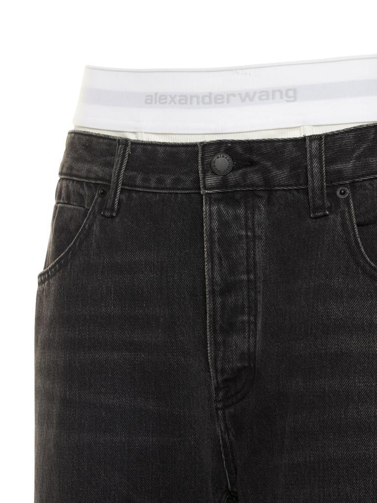 商品Alexander Wang|Low Rise Straight Jeans,价格¥2935,第5张图片详细描述